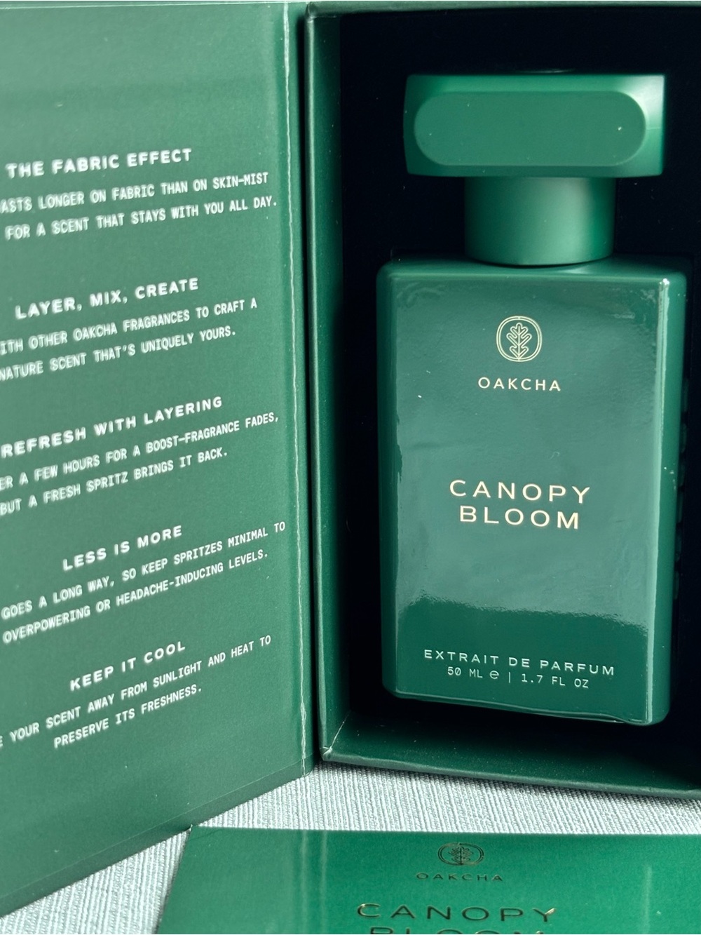 NEW Oakcha Canopy Bloom Extrait de Par fun